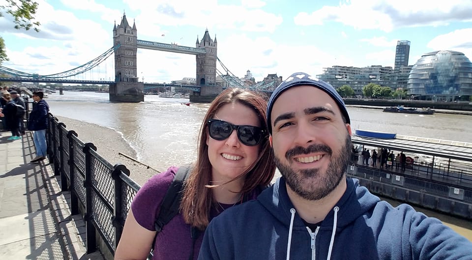 The Tower Bridge in London