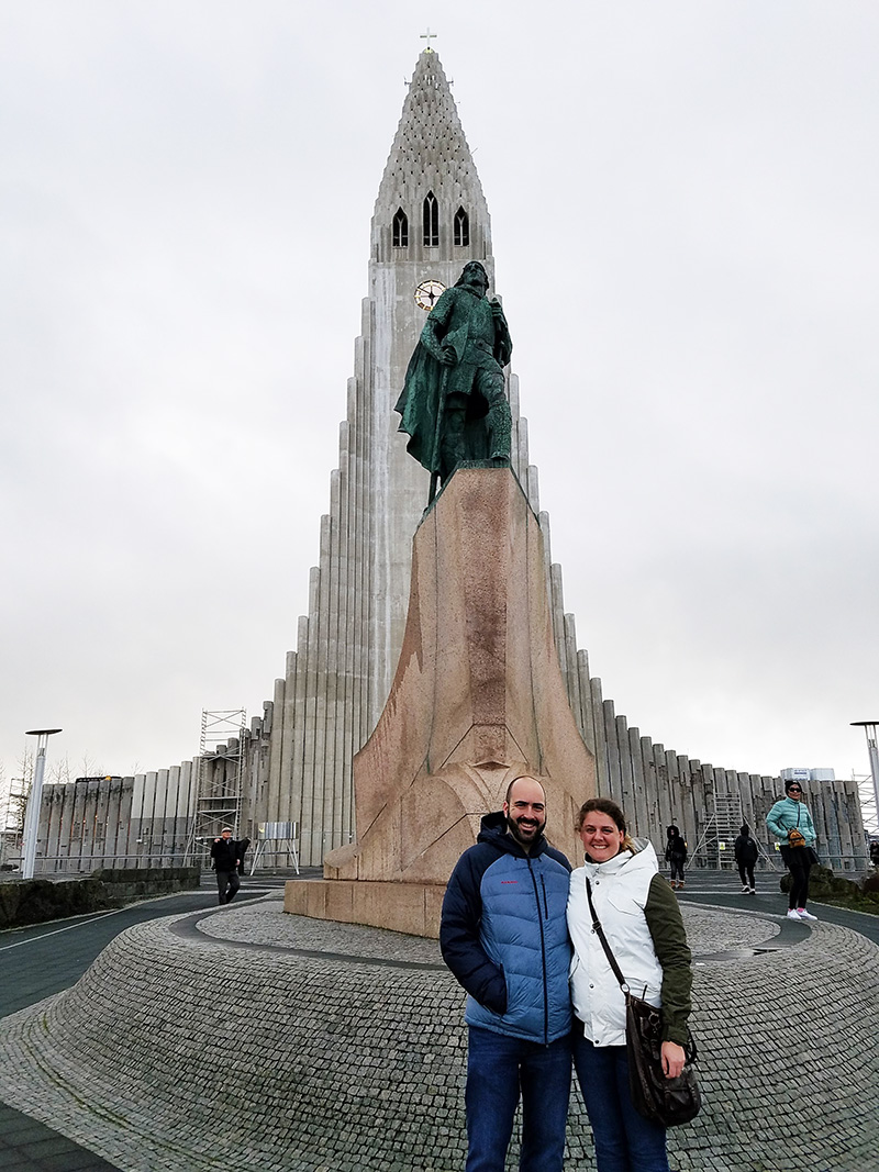 Hallgrímskirkja church Iceland