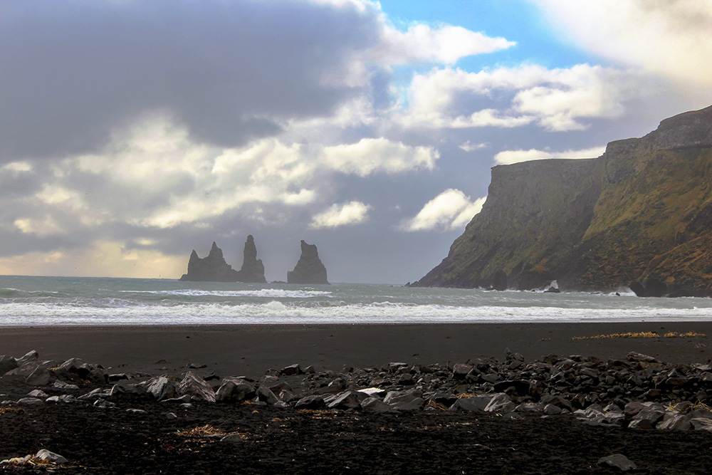 Black sand beach Iceland