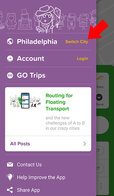 Citymapper Step 1