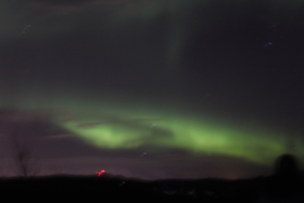 The Northern Light in Iceland