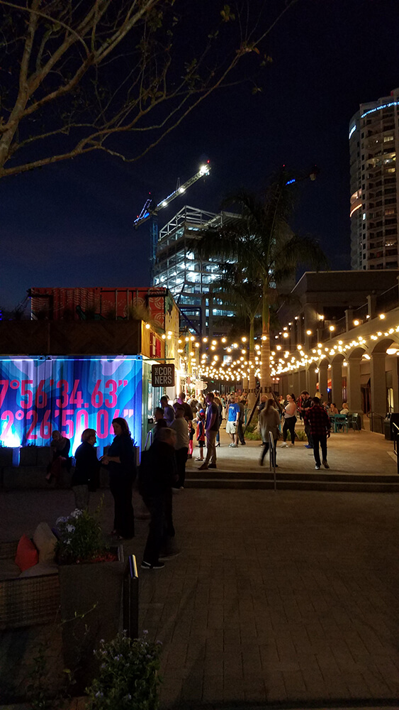 Sparkman Wharf in Downtown Tampa