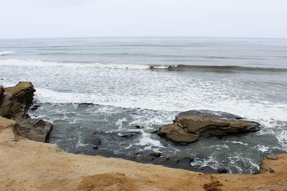 low tide pools at Cabrillo National Monument