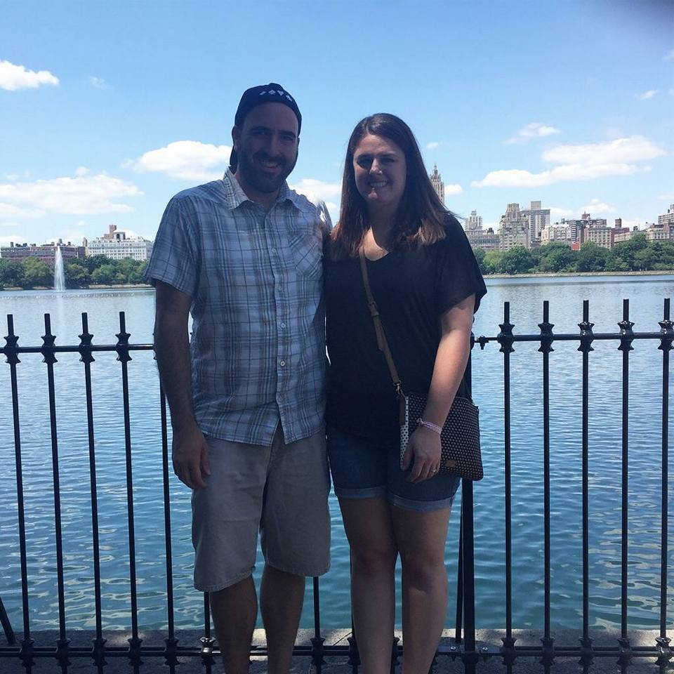 Barb and Mark in Central Park New York