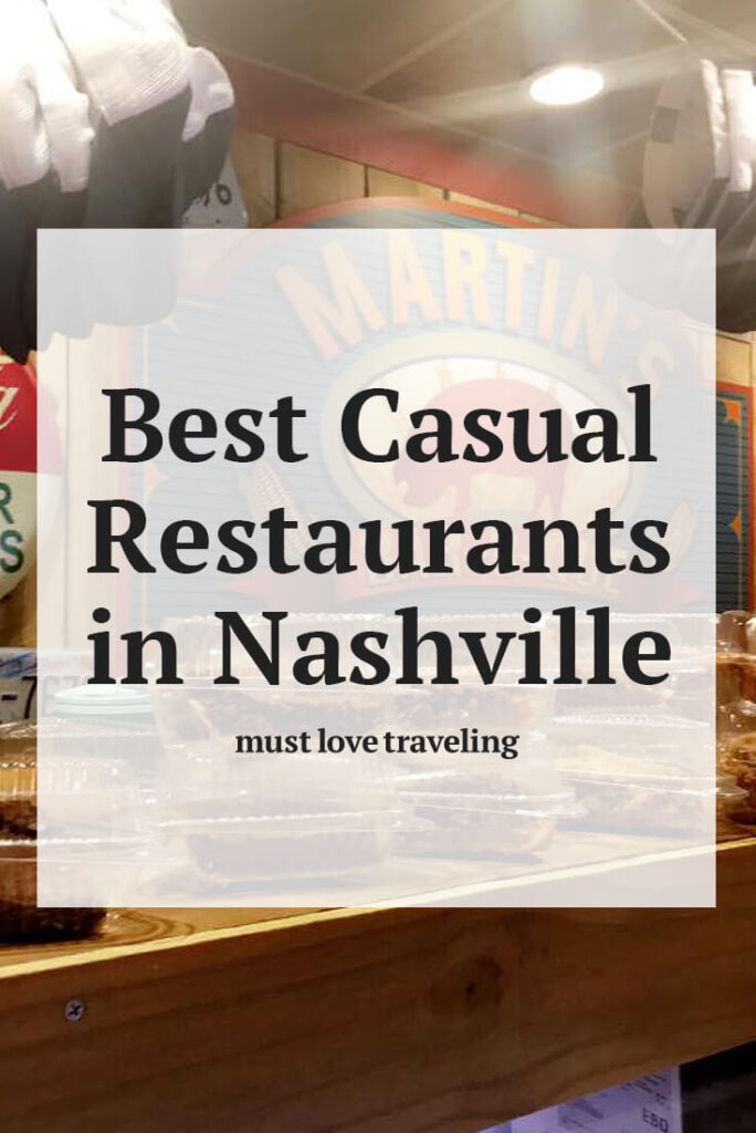 best casual restaurants in Nashville