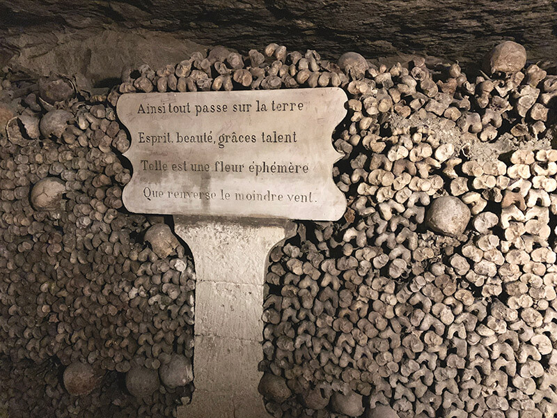 The Paris Catacombs