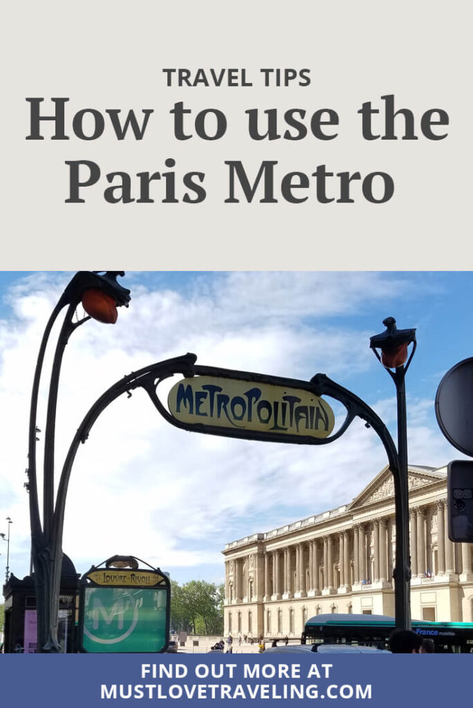 How to use the Paris Metro