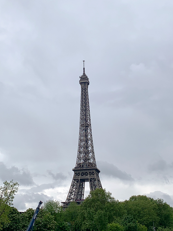 Eiffel Tower from the Seine River