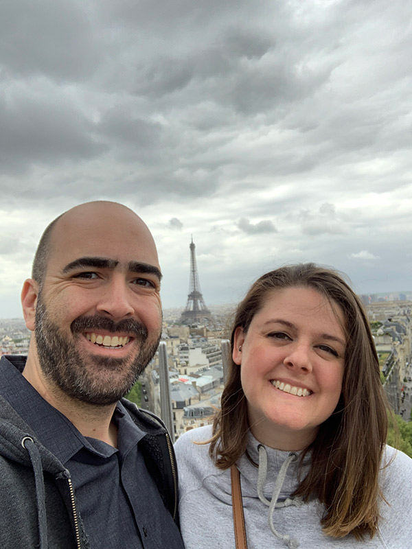 View from the Arc de Triomphe