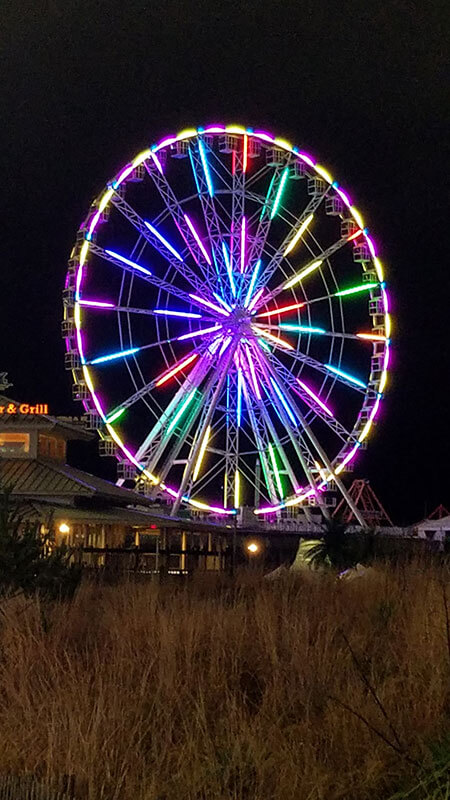 Ferris Wheel AC boardwalk