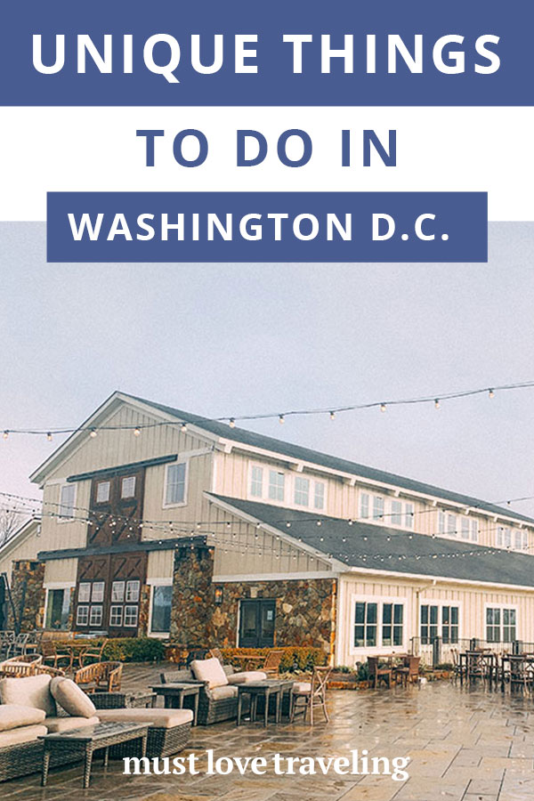 Unique Things to Do in the Washington D.C. Area