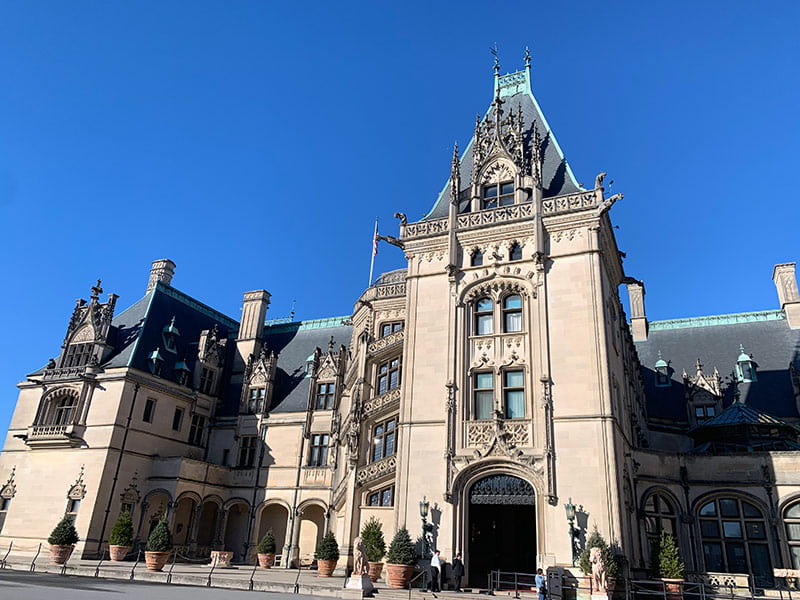 The Biltmore Mansion in Asheville, NC