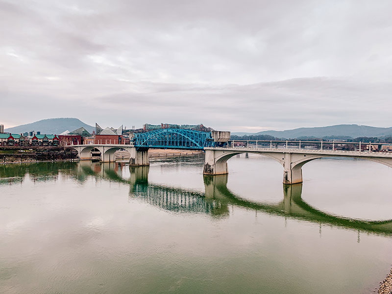 Chattanooga from the Walnut Street Bridge