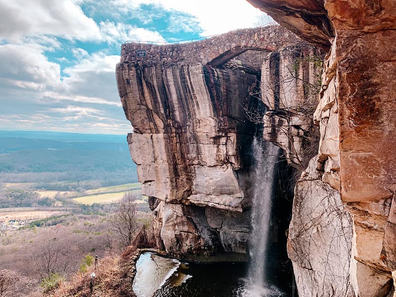 lover's leap - rock city gardens on lookout mountain