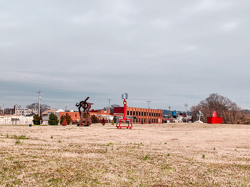 Sculpture Fields in Montague Park, Chattanooga, TN