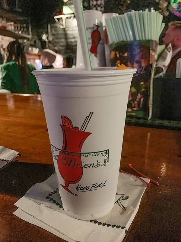 hurricane Pat O'Brien's