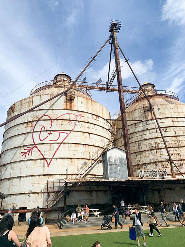 The Magnolia Silos in Waco, TX