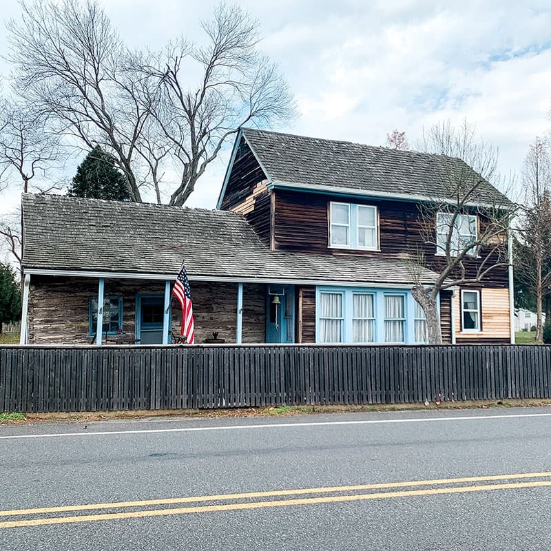 CA Nothnagle Log House