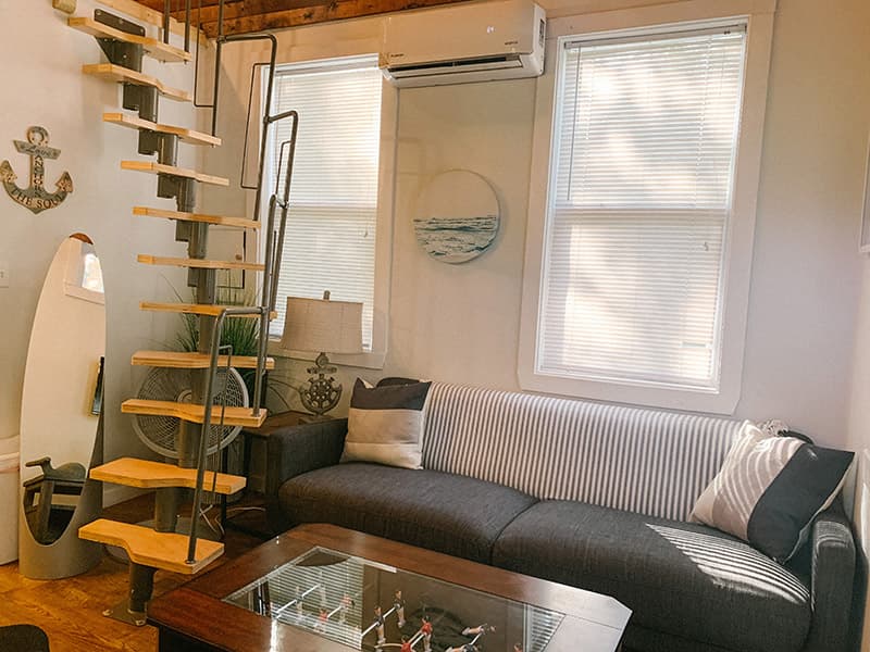 living room tiny house