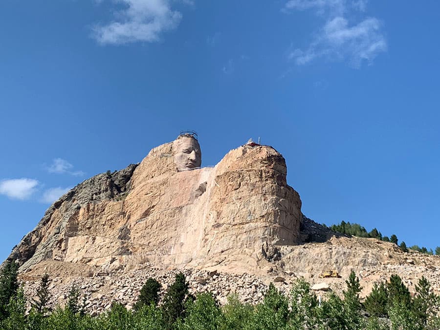 crazy horse memorial, south dakota