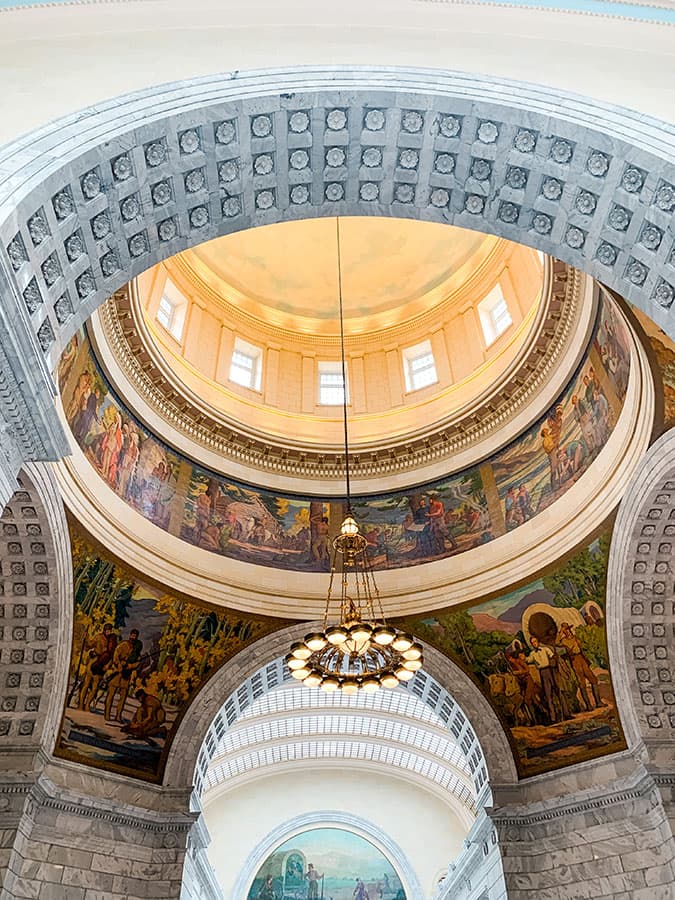 dome Utah Capitol building