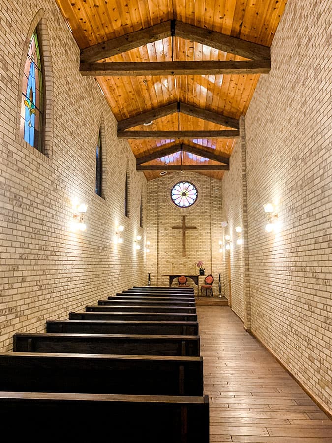 chapel inside Wall Drug