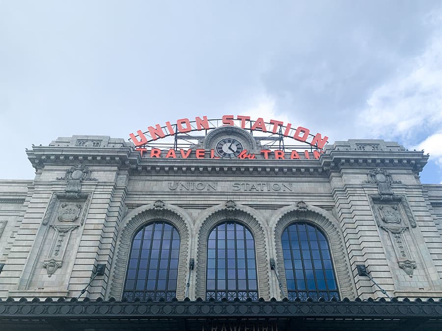 Union Station Denver outside