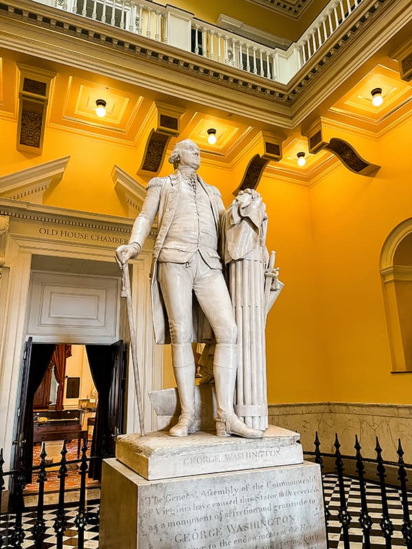 jefferson statue in capitol building