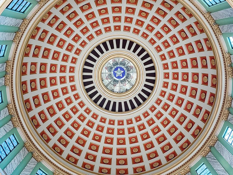 dome Oklahoma capitol