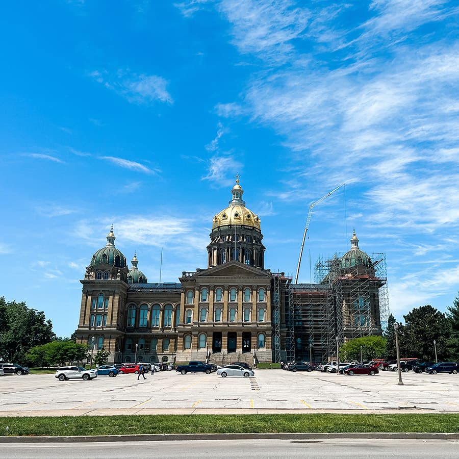 Iowa state capitol