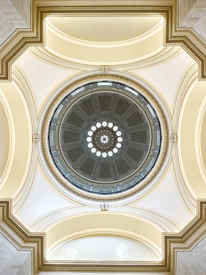 dome arkansas capitol