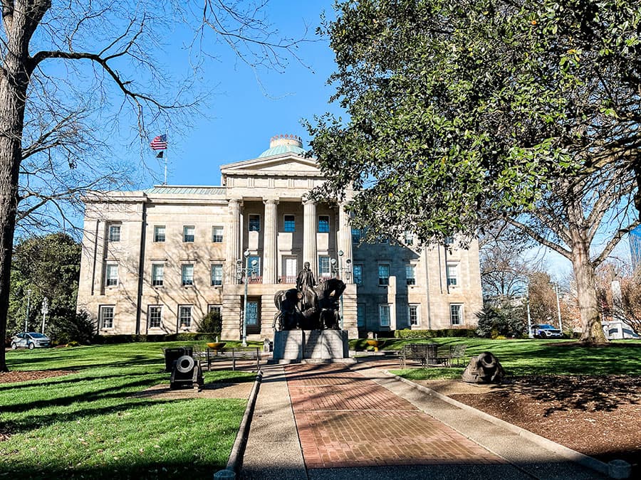 North Carolina State Capitol in Raleigh