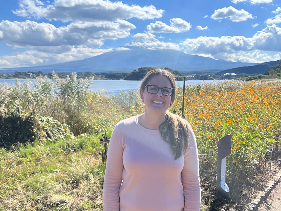 Barb at Mt. Fuji