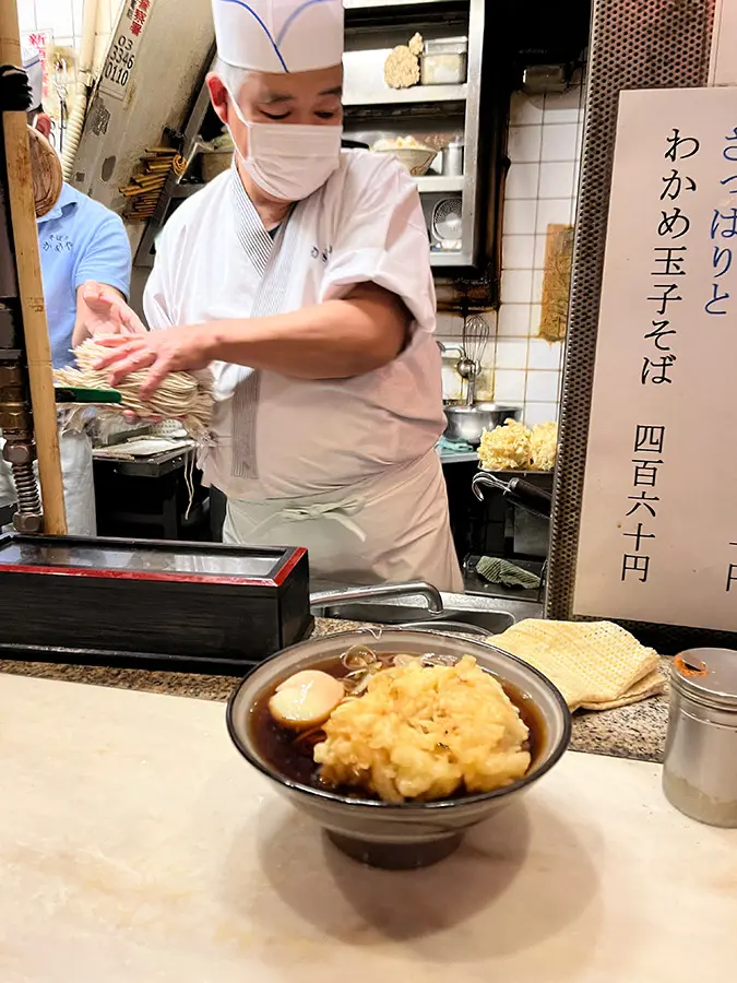 delicious food in Tokyo