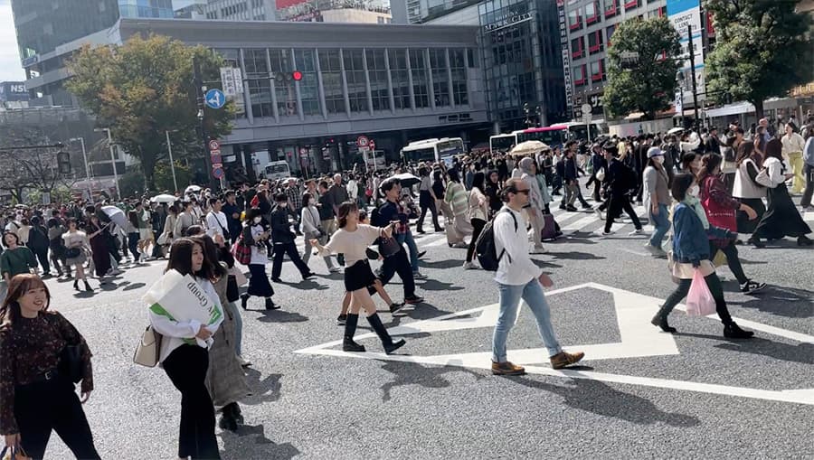 Shibuya crossing