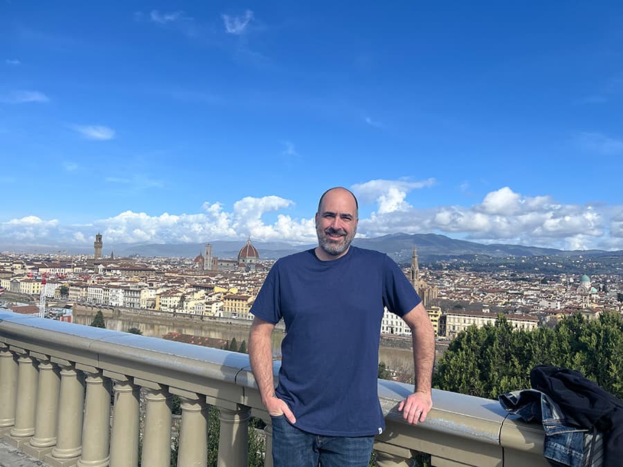 Mark in Florence