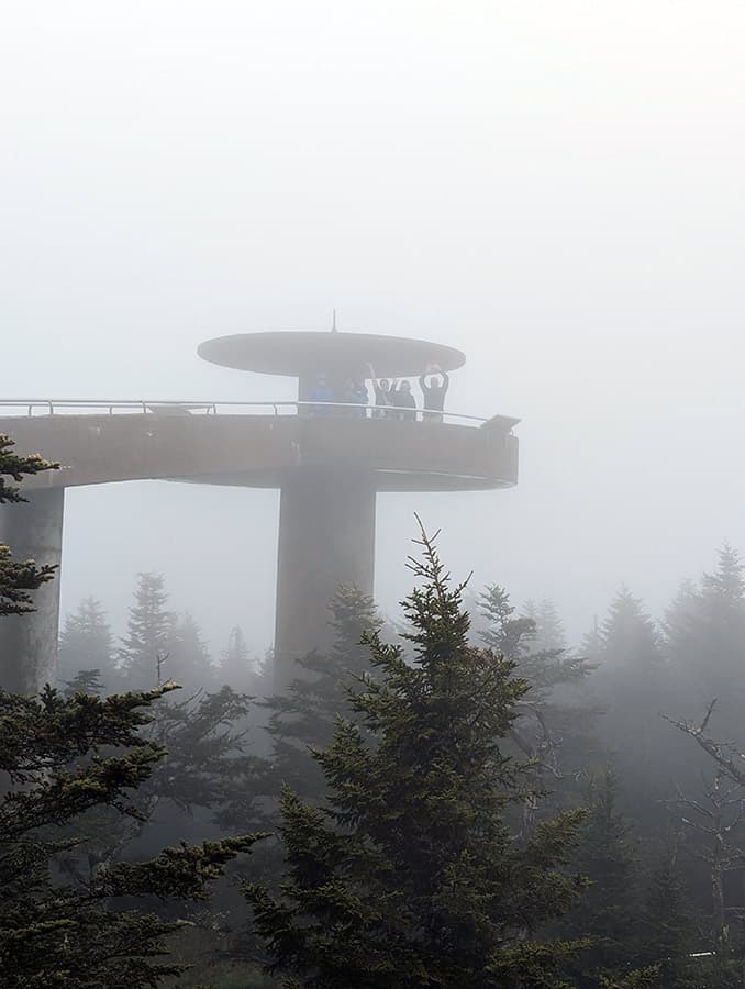 top of clingman's dome