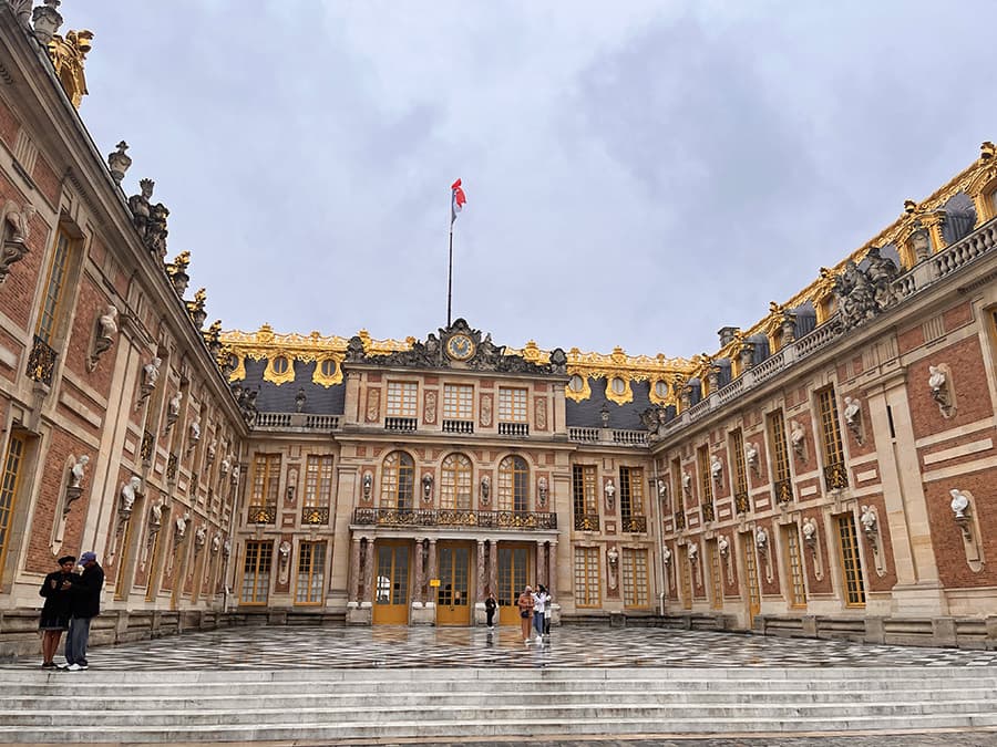 outside of Versailles