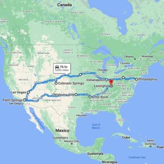 ROAD TRIP! Our (loose) plans for the month of June. Looking forward to hitting the road again. #ustravel #roadtripusa