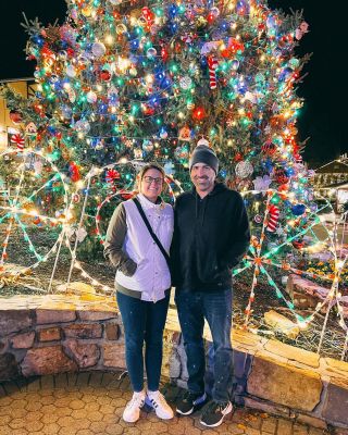 We’re having a great time in Helen, GA. Georgia’s little Bavaria. They really do it up for Christmas here. What a great little city.
